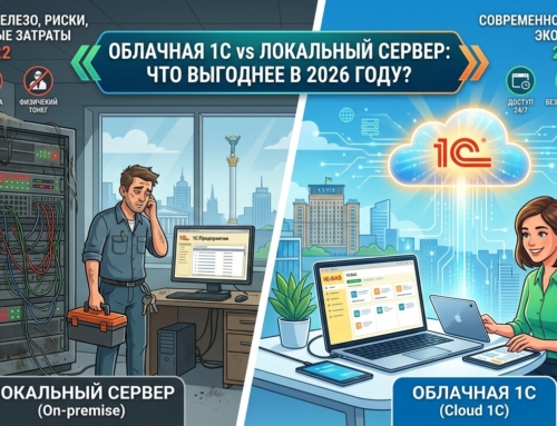 Облачная 1С vs локальный сервер: что выгоднее в 2026 году?